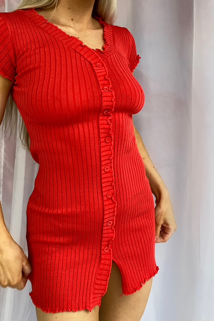Brittany Dress Red